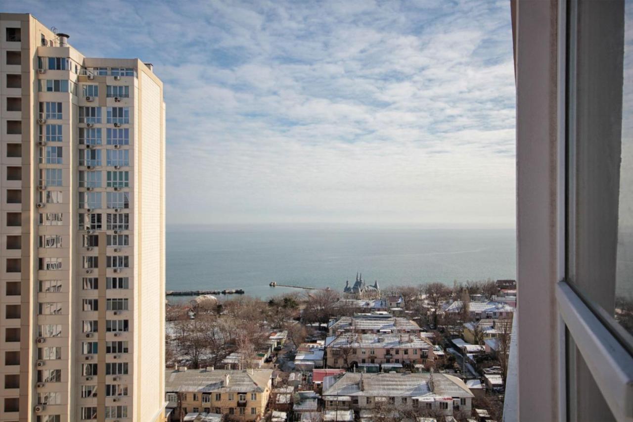 Шикарные Апартаменты У Моря!!! Odessa Exterior foto